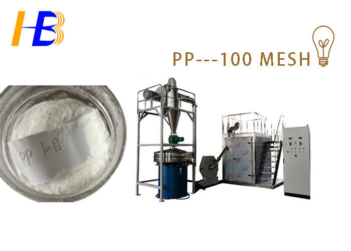 75kw Nitrogen Plastic Pulverizer Machine For PP Powder 200 - 1200kg/h