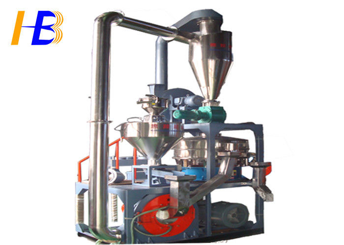 ABS Granules Plastic Pulverizer Machine For Processing Heat Sensitive Material