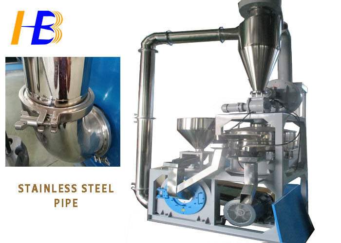 Space Saving GPPS Plastic Grinding Machine With Dust Collecting Device